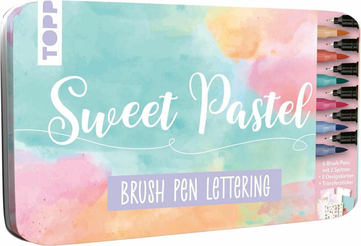 Produktbild frechverlag:Brush Pen Lettering Designd (Multi, 14 x)