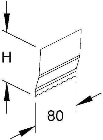 Produktbild Niedax Trennstegverbinder (8 cm)