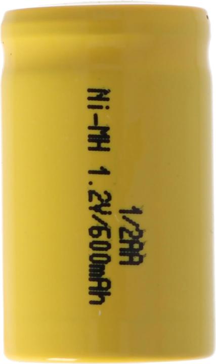 Produktbild AccuCell Akku 1/2AA (1 Stk., 600 mAh, Akku)
