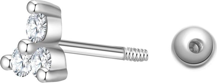 Image du produit Glanzstücke München Clous d'oreille en argent sterling pour femmes - 37372 (Argent Sterling)