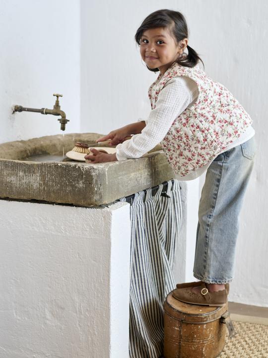 Immagine prodotto Vertbaudet Mädchen Wende-Weste mit Teddyfleece und Recycling-Polyester (146)