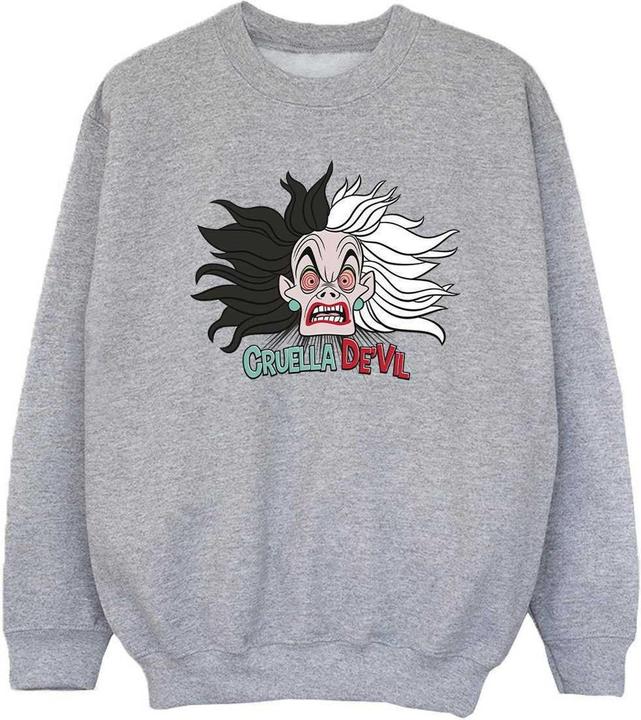 Image du produit Disney - Sweat DALMATIANS CRUELLA DE VIL CRAZY MUM - Fille (128)