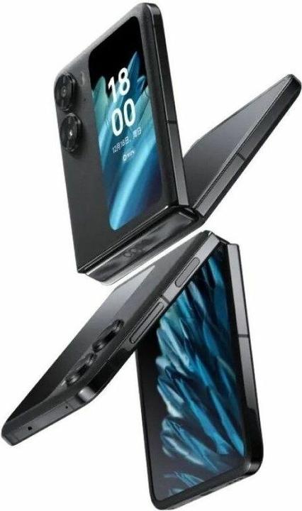 Actual product image OPPO Find N2 Flip (256 GB, Astral Black, 6.80", Dual SIM, 50 Mpx, 5G)