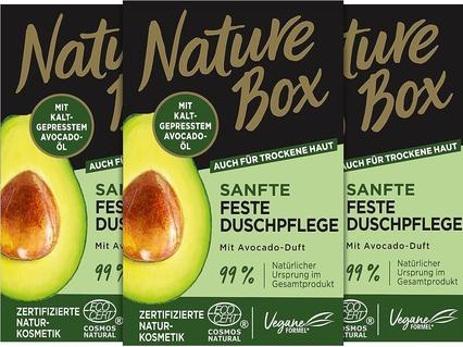 Actual product image Nature Box Gentle Solid Shower Care
