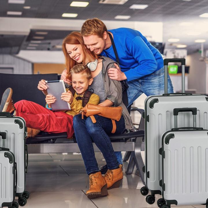 Produktbild Arebos Reisekoffer (94 l, Handgepäck (bis 50l), M (50 - 90l), L (90 - 115l), XL (ab 115l))