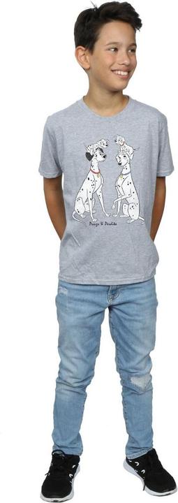 Immagine prodotto Disney 101 Dalmatians Classic Pongo And Perdita Maglietta Ragazzi (140, 146)