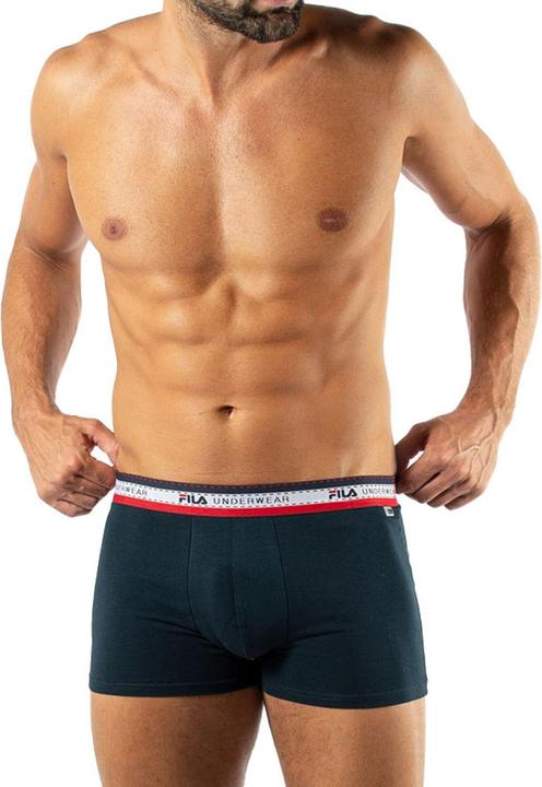 Actual product image FILA Casual Stretch Boxer Shorts - 15579 (XL, pack of 4)