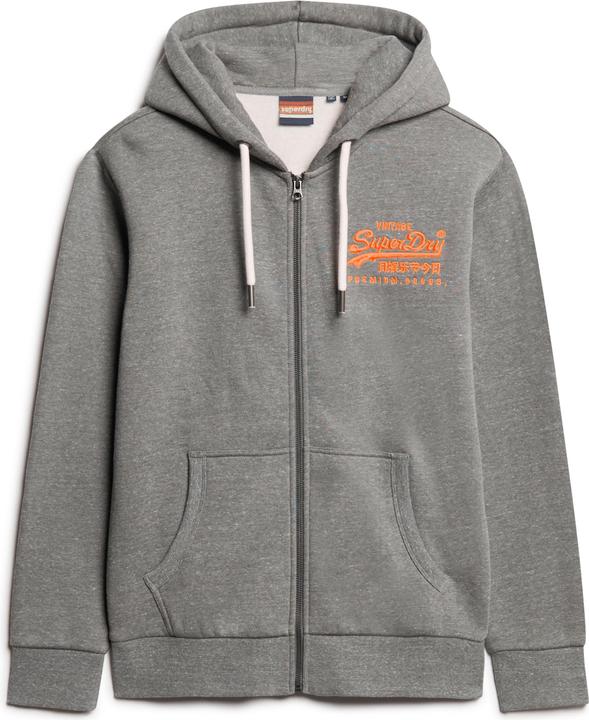 Actual product image Superdry Sweat jacket Casual Comfortable fit Neon VI Graphic Ziphood (S)