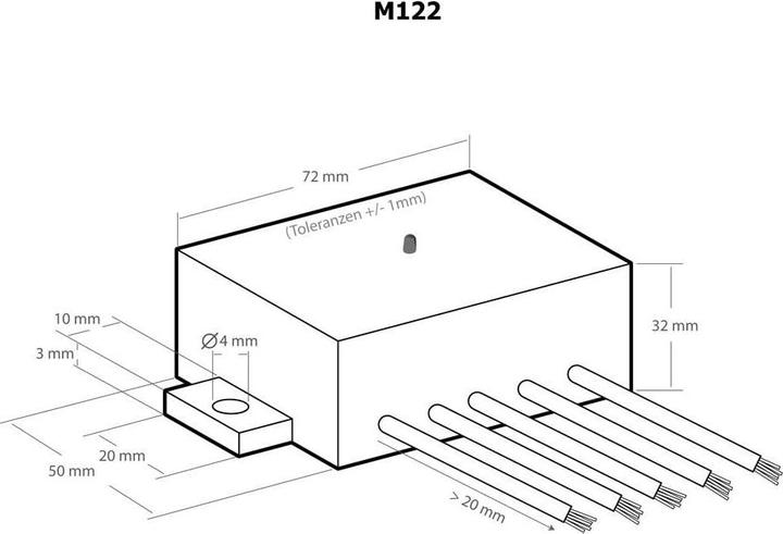 Produktbild Kemo 12V Dämmerungsschalter/Lichtsensor M122