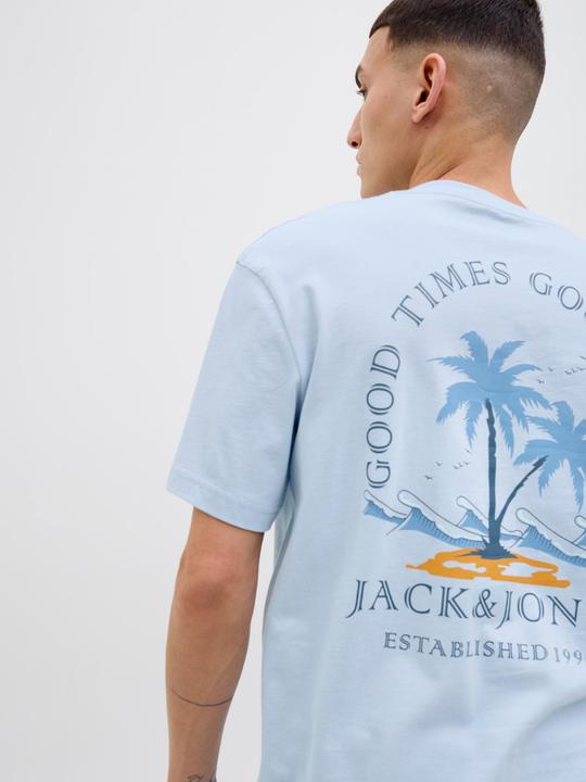 Produktbild Jack & Jones Jjsummer Vibes Tee Ss Crew Neck Ln (L)