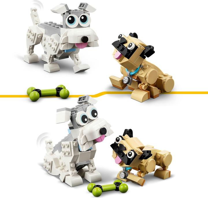 Immagine prodotto LEGO 31137 Cani carini (31137, LEGO Creator 3-in-1)