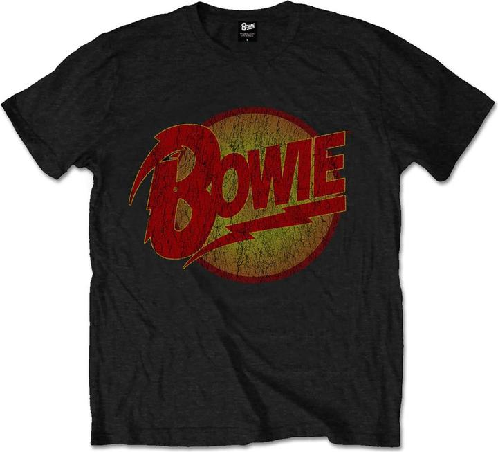 David Bowie Childrens/Kids Diamond Dogs Vintage Logo T-Shirt (128)