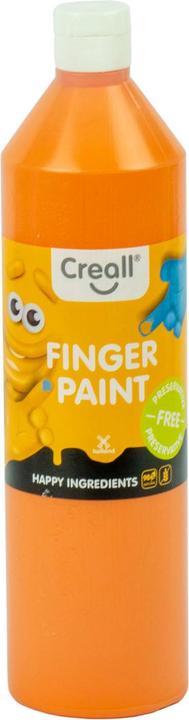 Actual product image Creall Vingerverf Conserveringsvrij Oranje, 750ml (Orange, 750 ml)