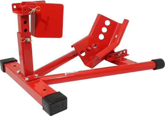 Actual product image P2R Adjustable front wheel chock and spindle