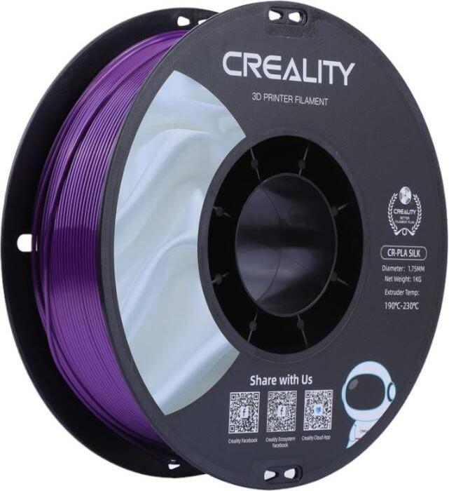 Actual product image Creality CR silk (PLA, 1.75 mm, 1000 g, Violet)