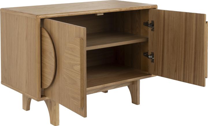 Produktbild Zuiver Sideboard Groove 2 Doors Natural Oak (82 x 40 x 58 cm)