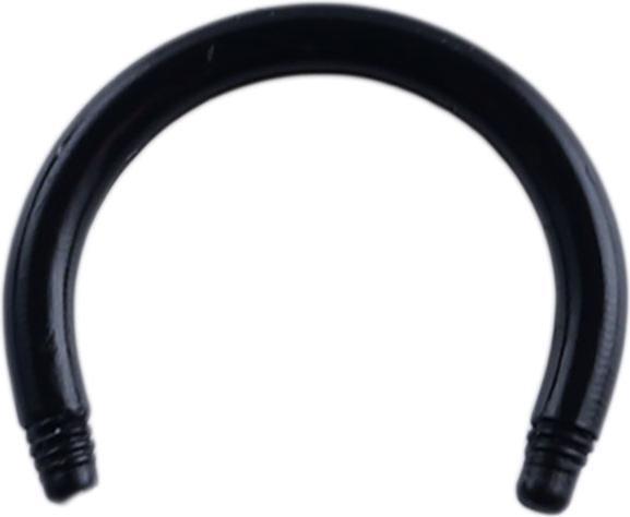 Produktbild Star Piercing Micro Circular Barbell-Stab schwarz (Acryl, ohne Messing)