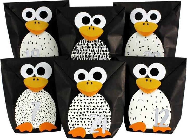 Produktbild Papierdrachen Pinguin