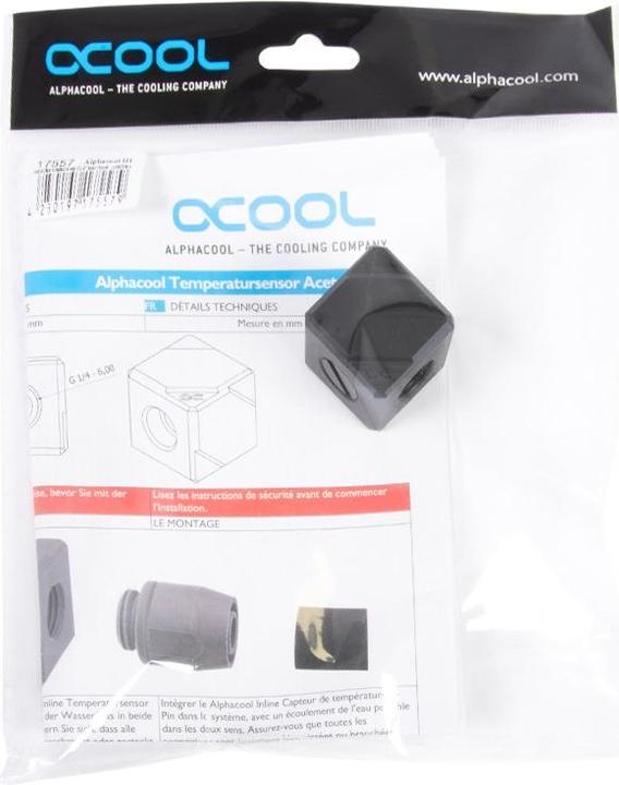 Produktbild Alphacool 17556 Hardwarekühlungszubehör Schwarz