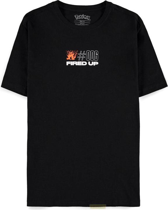 Actual product image Difuzed POKEMON - Dracaufeu #006 - T-Shirt Homme (2XL) (XXL)