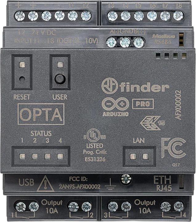 Image du produit Arduino Opta WiFi AFX00002 Module de communication API 12 V/DC, 24 V/DC