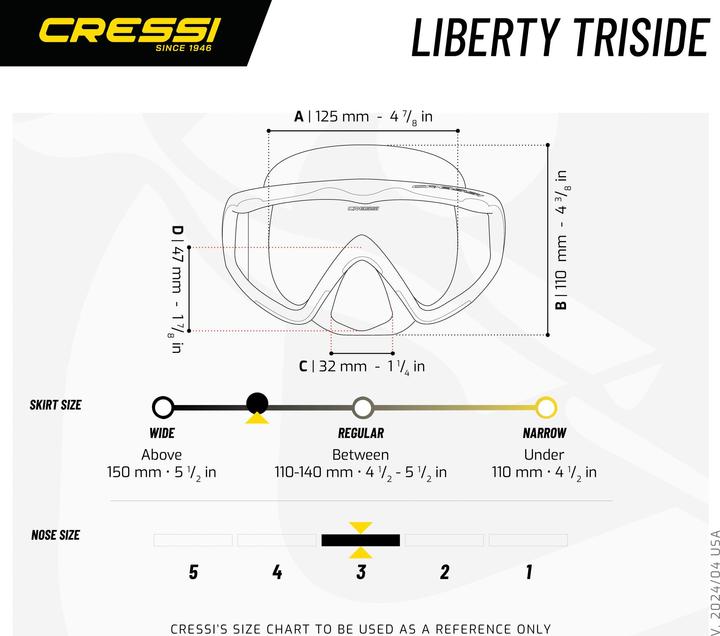 Image du produit Cressi Liberty Triside