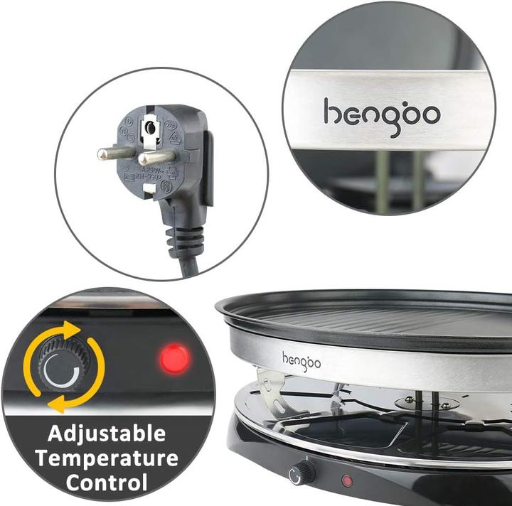 Actual product image HengBo Raclette Grill