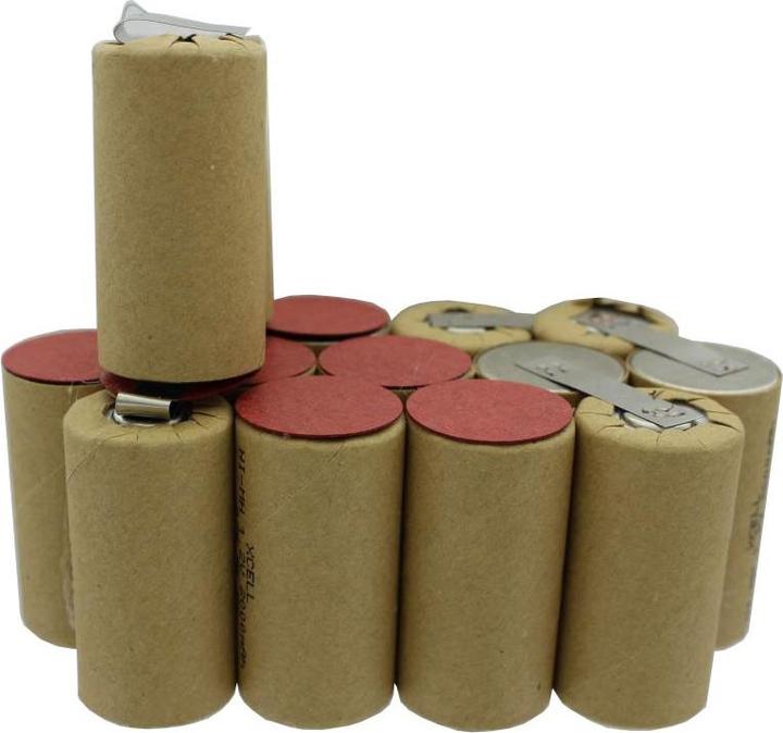 Actual product image AccuCell Battery block for self-installation for various tool batteries (1 pcs., 1500 mAh, Rechargeable battery)