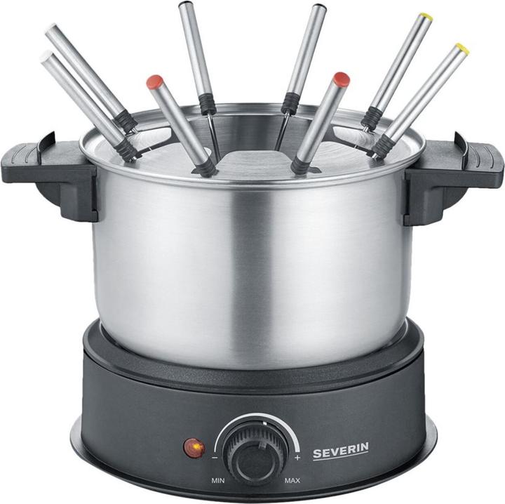 Severin FO 2470 (Chocolate fondue, Cheese fondue, Chinoise Fondue, Fondue Bourguignonne)