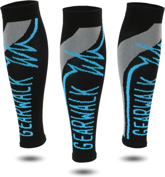 Produktbild Normani 2 Paar Sport-Waden-Kompressionsstulpen (33, 35, 37, 36 C, 34 C, 32 C, 38 C)