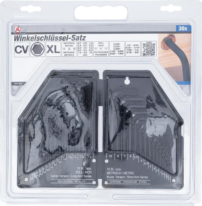 Immagine prodotto BGS Set di tasti a L (Chiave a brugola)