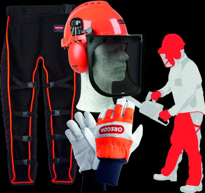 Actual product image Oregon Protective equipment set (Chainsaw, Chainsaw Sword)