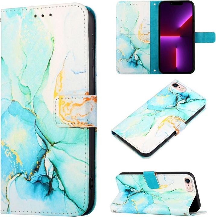 König Design Case Mobile Protection for Apple iPhone SE 2022 Case Cover Wallet 360 Degree (Apple iPhone 7)