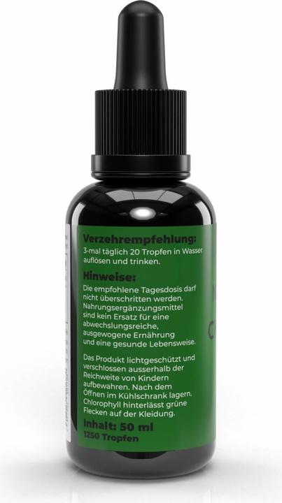 Immagine prodotto VeLife Chlorophyll Tropfen (1 Pezzo/i, Goccia, 128 g)
