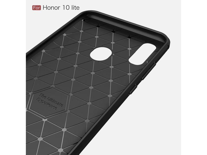 Produktbild Screenguard Honor 10 Lite Hülle Carbon Brushed Soft TPU (Honor 10 Lite)