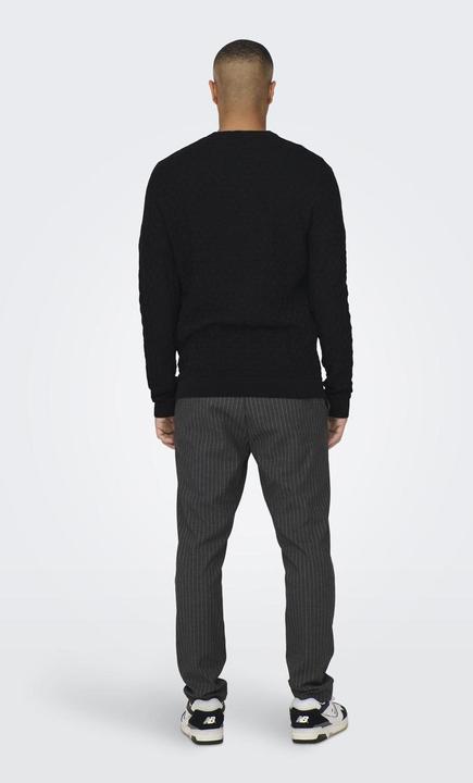 Produktbild Only & Sons Onskalle Reg 12 Struc Crew Knit Noos (XS)
