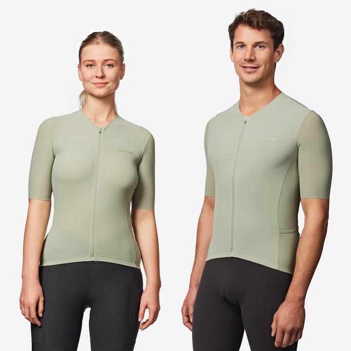 Produktbild Van rysel Radtrikot kurzarm Sommer Rennrad EDR Ultra khaki (XL)