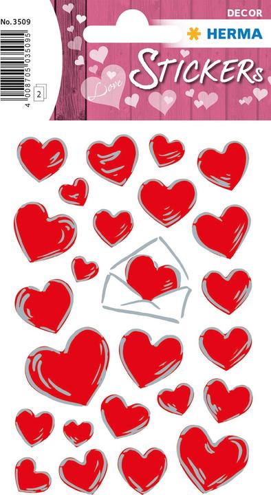 Image du produit HERMA Sticker Coeurs
