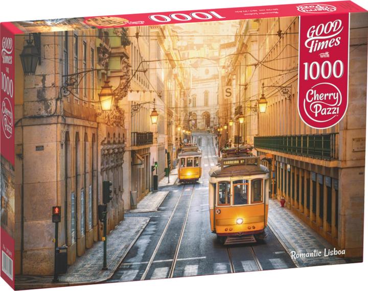 Actual product image Cherry Pazzi Puzzle Romantic Lisbon, Portugal 1000 pieces (1000 pieces)