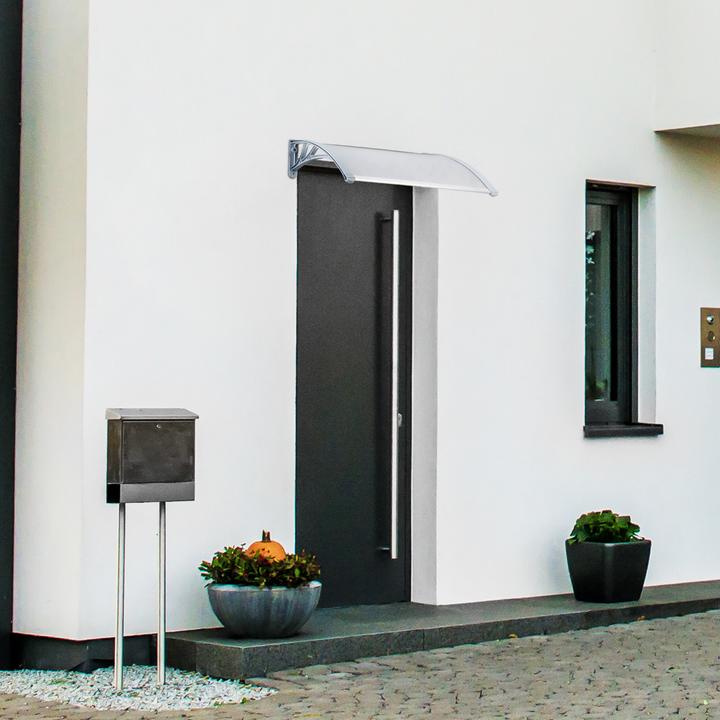 Actual product image Relaxdays Canopy front door