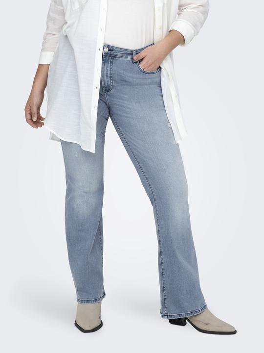 Produktbild Only CARWILLY REG FLARED DEST ANA671 Flared fit jeans (54)