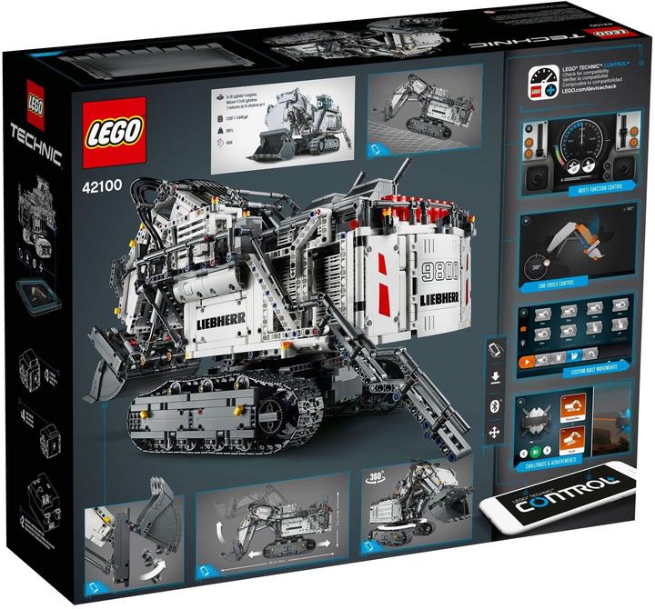 Produktbild LEGO Liebherr Bagger R 9800 (42100, LEGO Technic)