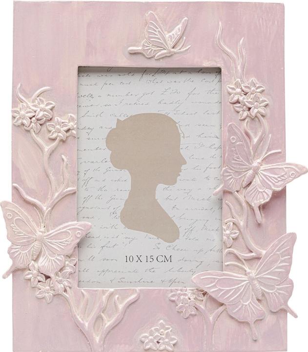 Produktbild Kare Design Bilderrahmen Butterfly Rosa 10x15cm