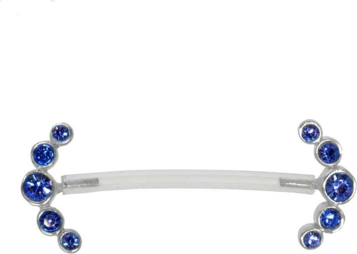 Blau, Silber, Transparent
