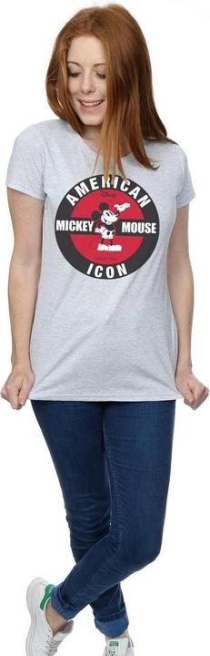 Immagine prodotto Disney Mickey Mouse American Icon Maglietta Donna (XXL)