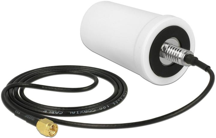 Produktbild Delock LTE/GSM Antenne, SMA-Stecker, weiss (2.20 dB, Antennenkabel)