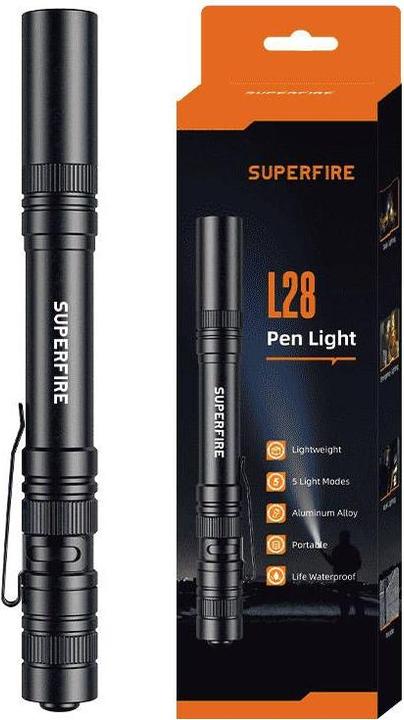 Actual product image Superfire Flashlight L28, 121lm (1.50 cm, 121 lm)