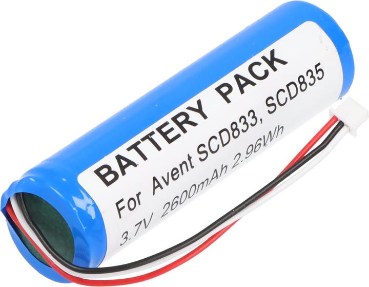 Immagine prodotto AccuCell Akku passend für Philips Avent SCD833, SCD835, Li-ion, 3,7V, 2600mAh, 9,6Wh