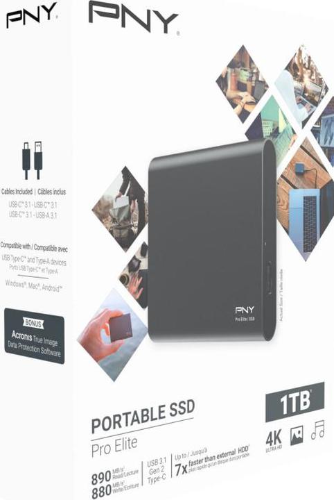 Produktbild PNY Pro Elite (1000 GB)