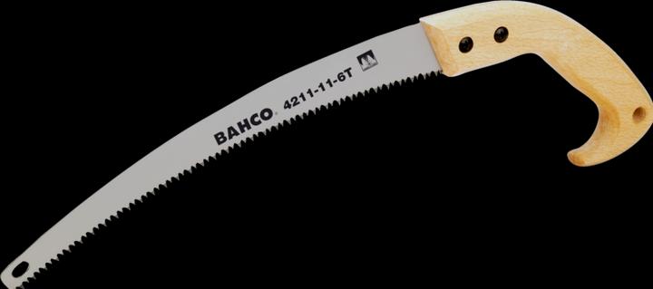 Produktbild Bahco Astsäge mit nachschärfbaren Zahnspitzen und Holzgriff, 6 ZpZ, 11"
